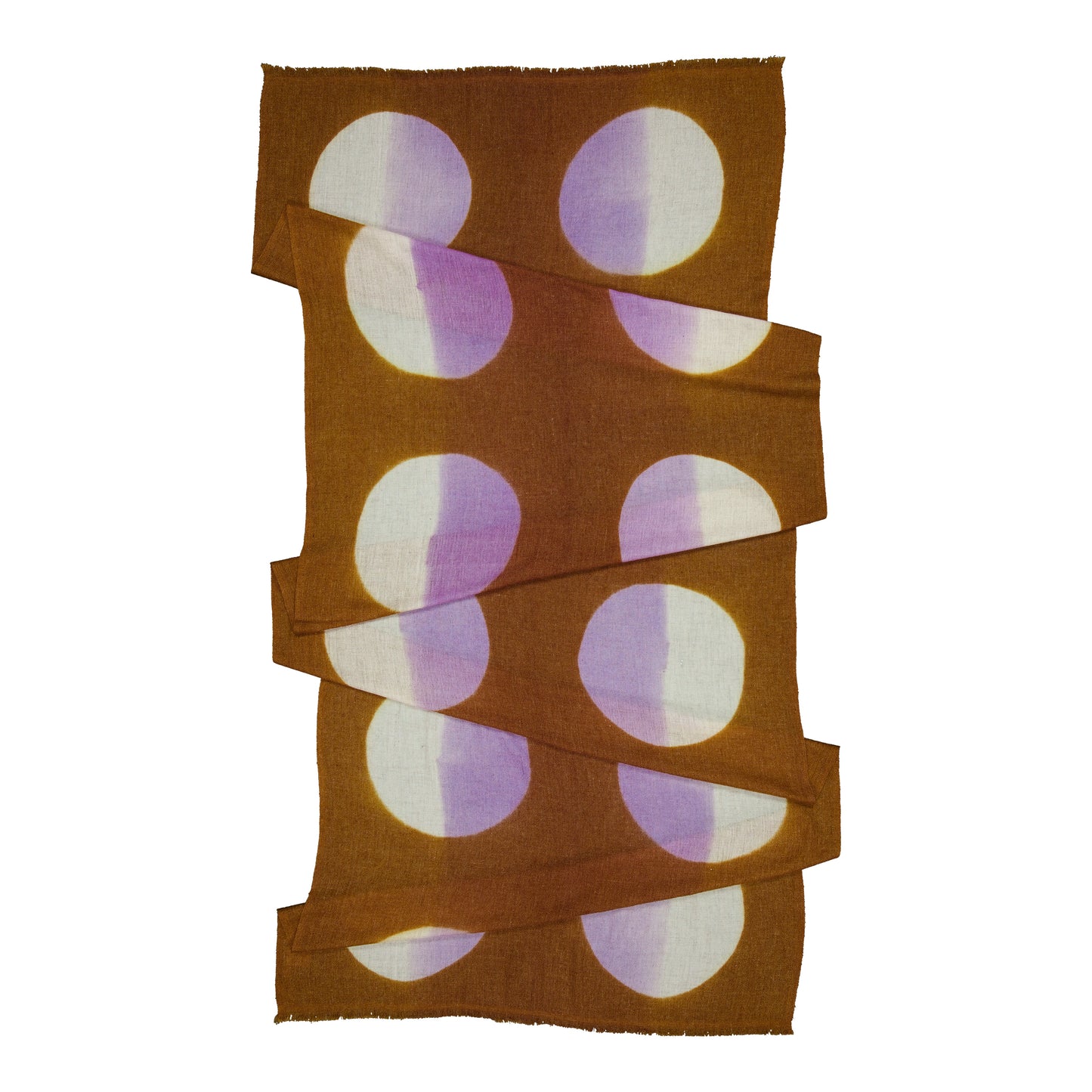 PARADE - MERINO SCARF GOLD & LILAC