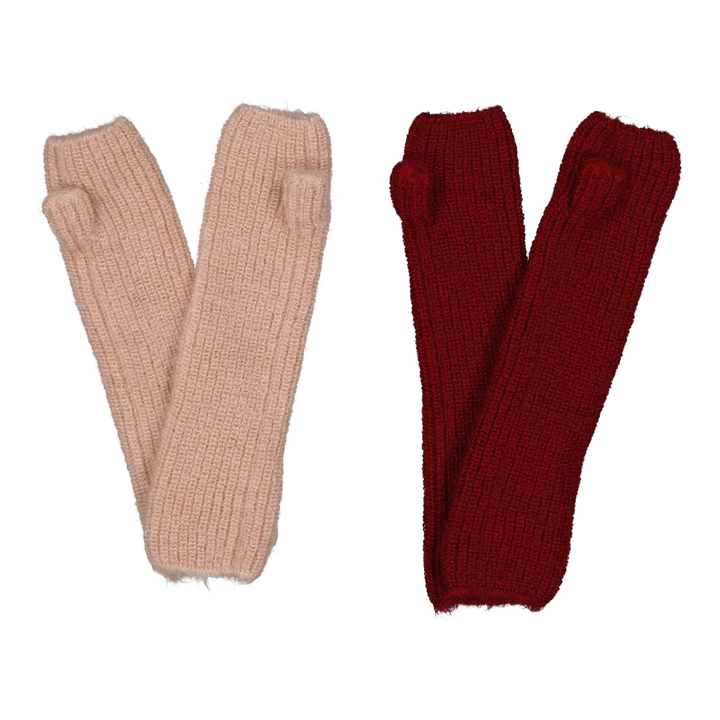 RÊVE - Mittens en mohair et soie