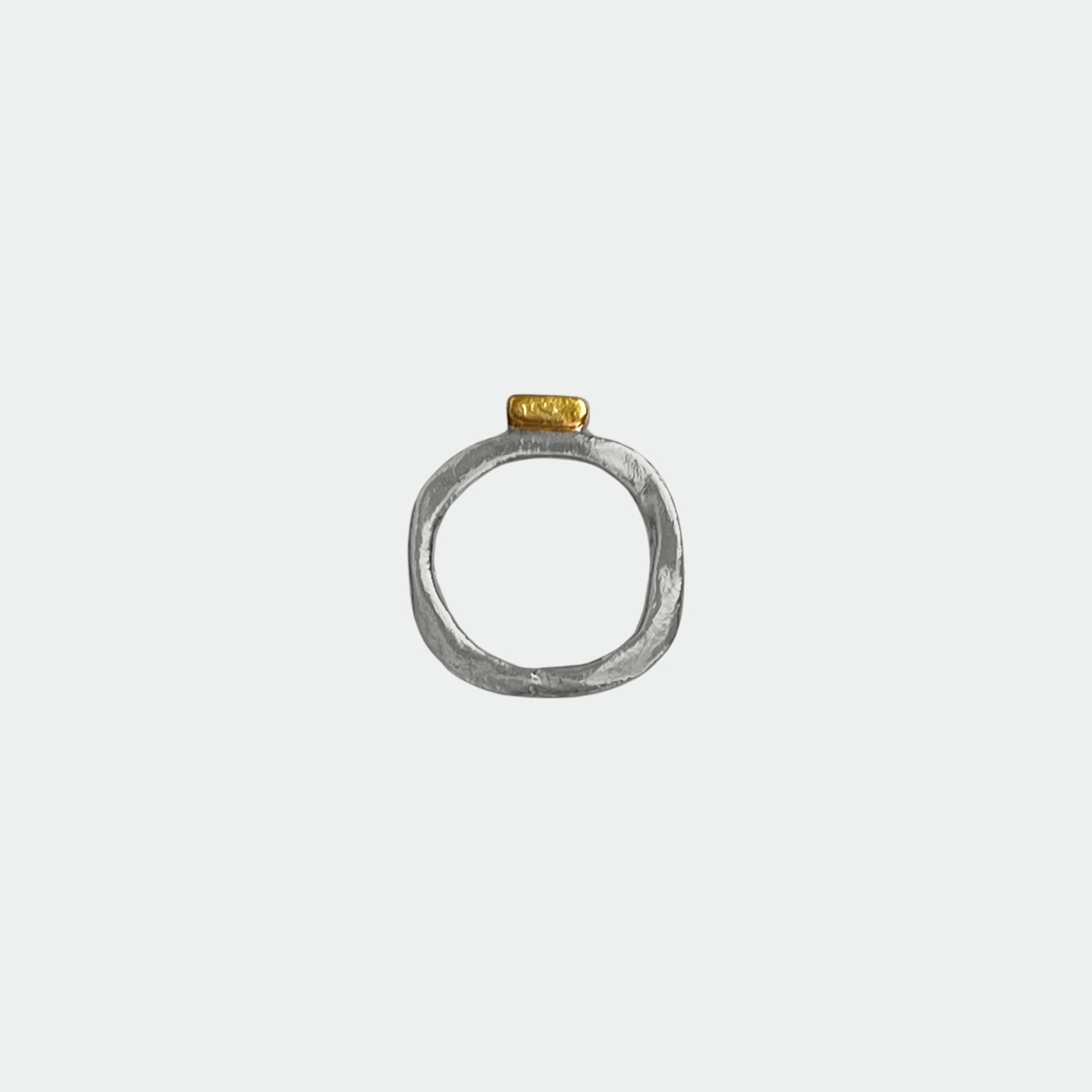 Gold Rectangle Ring Mix - ABOAB