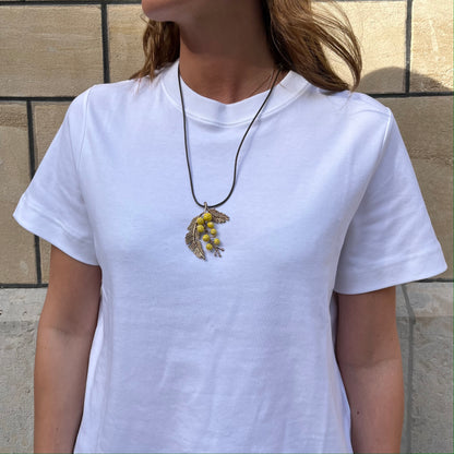 MIMOSA - COLLIER RENARD BIJOUX YELLOW