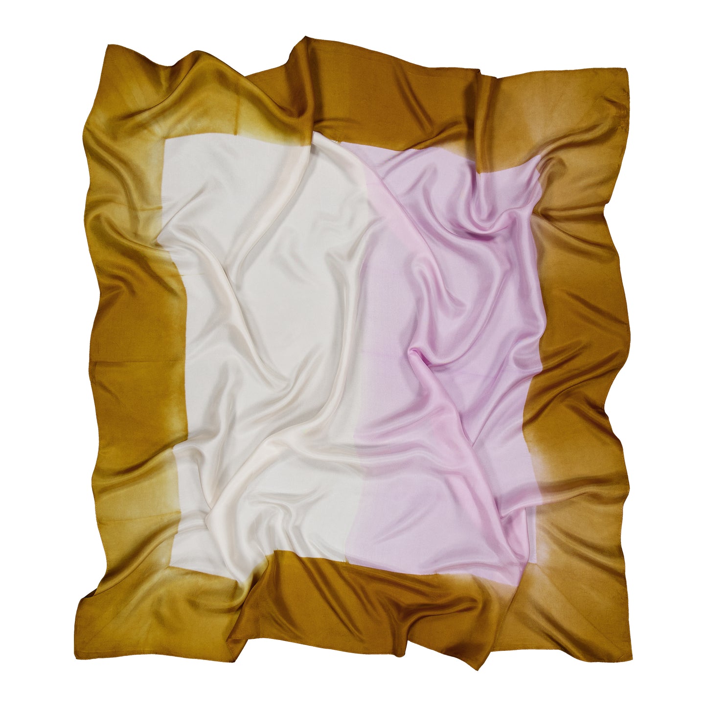 AIRE - SILK SQUARE GOLD & LILAC
