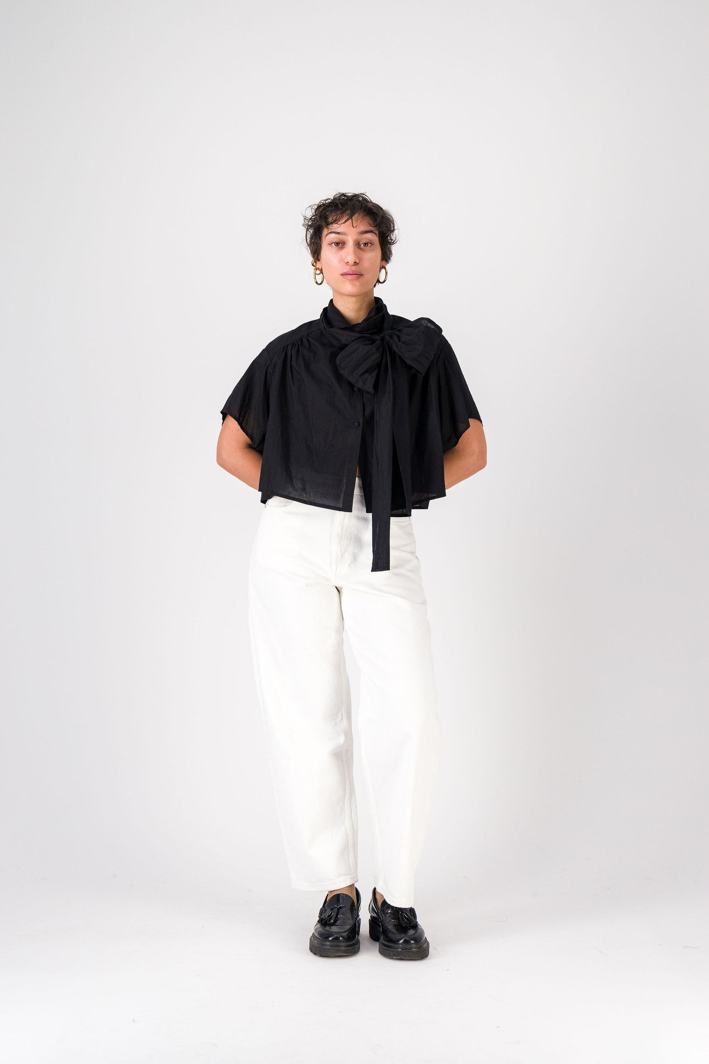 CHEMISE NOEUD - TAKEBAYASHI MUSEUM Black