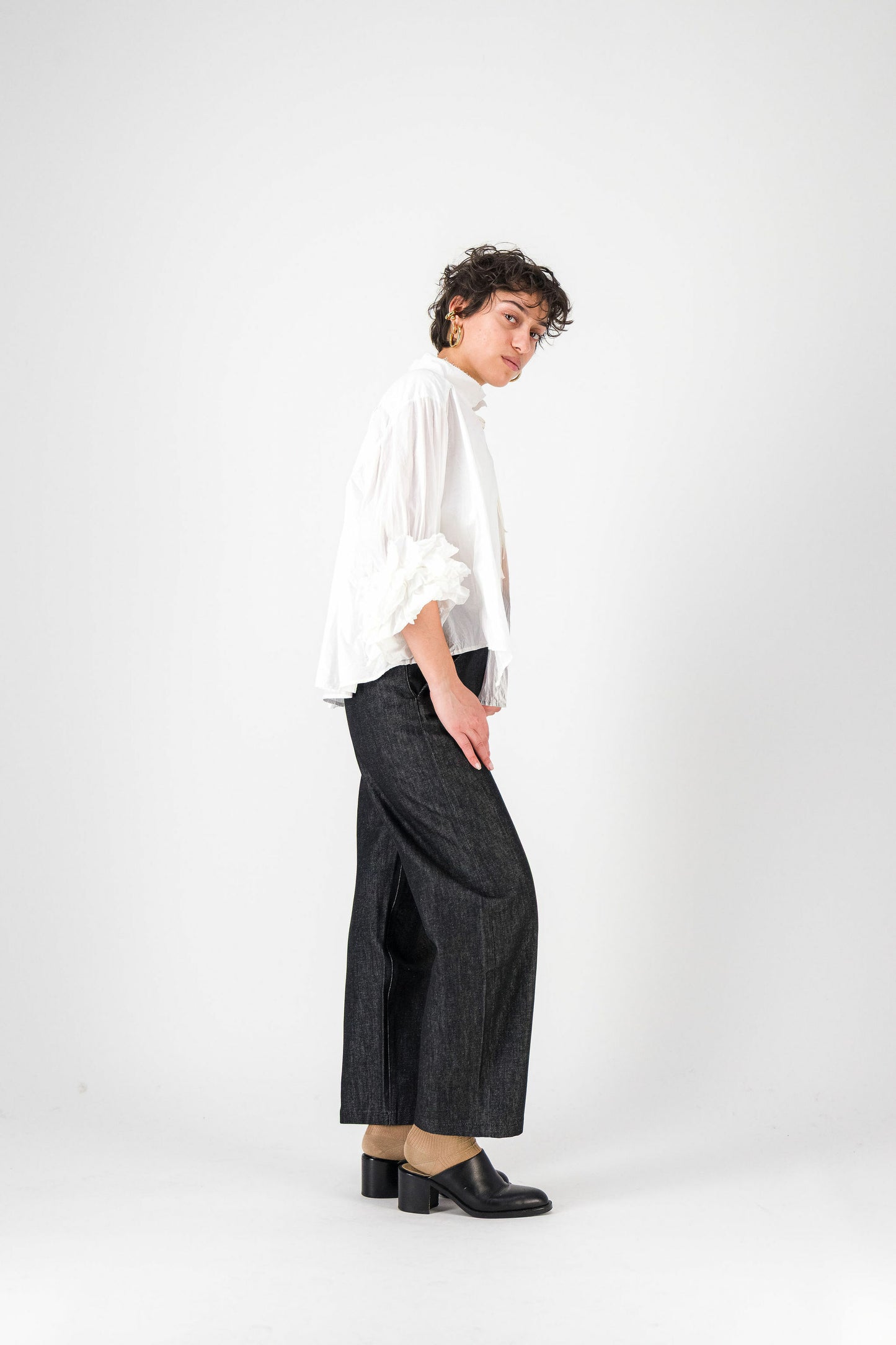 Chemise manches Fleurs - TAKEBAYASHI MUSEUM