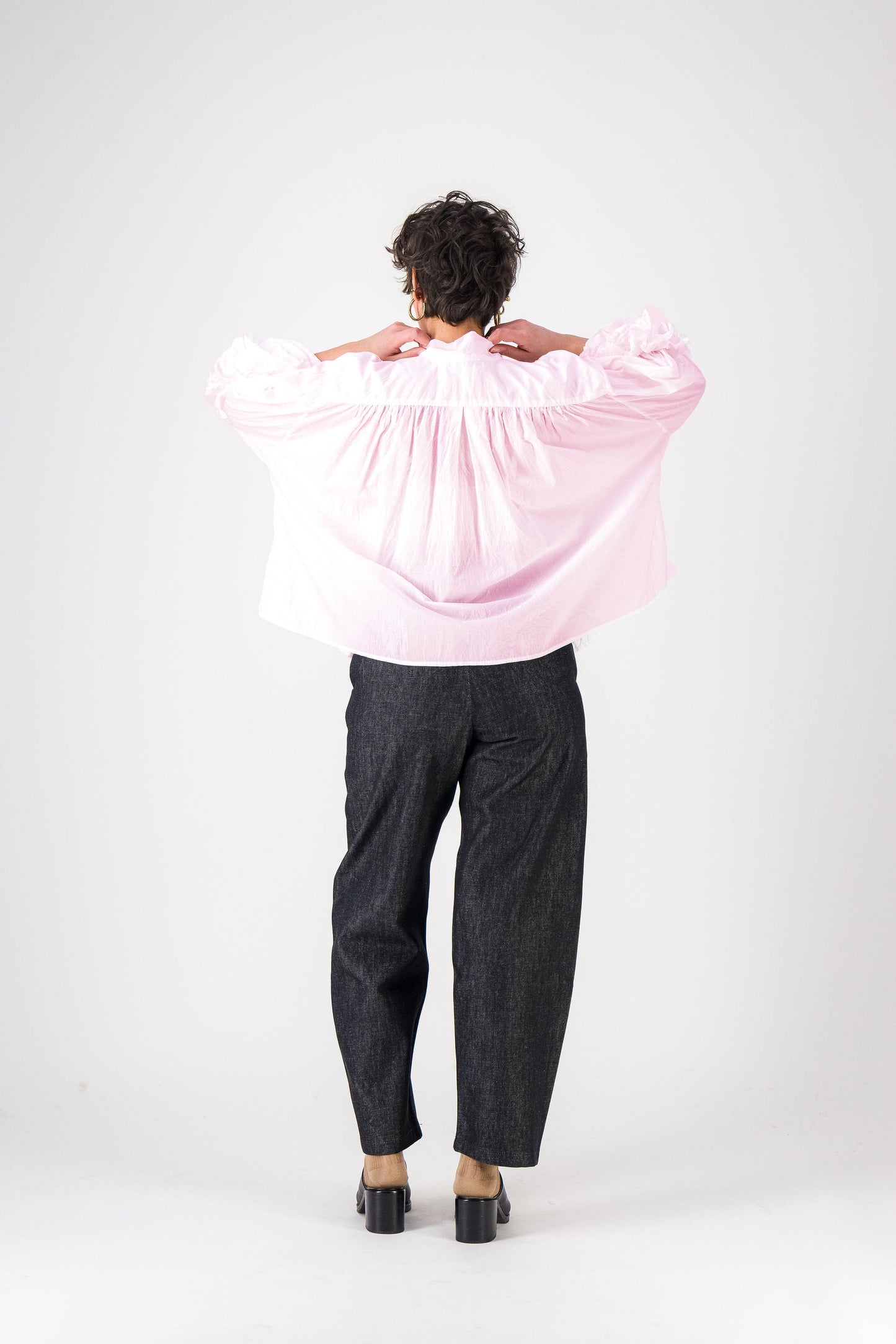 Chemise manches Fleurs - TAKEBAYASHI MUSEUM