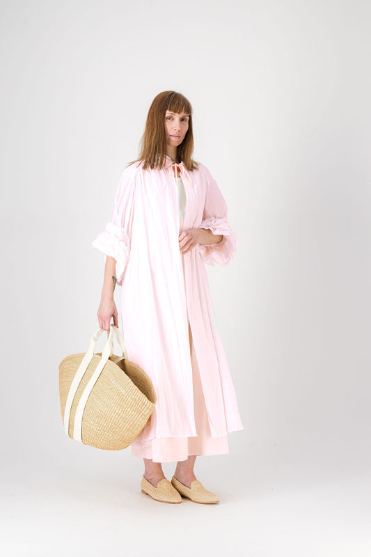 Robe fleurs - TAKEBAYASHI MUSEUM ROSE PALE