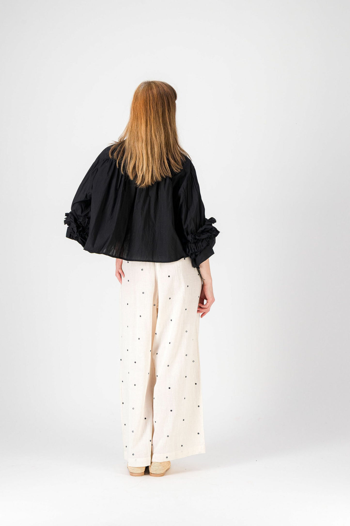 Chemise manches Fleurs - TAKEBAYASHI MUSEUM NOIR