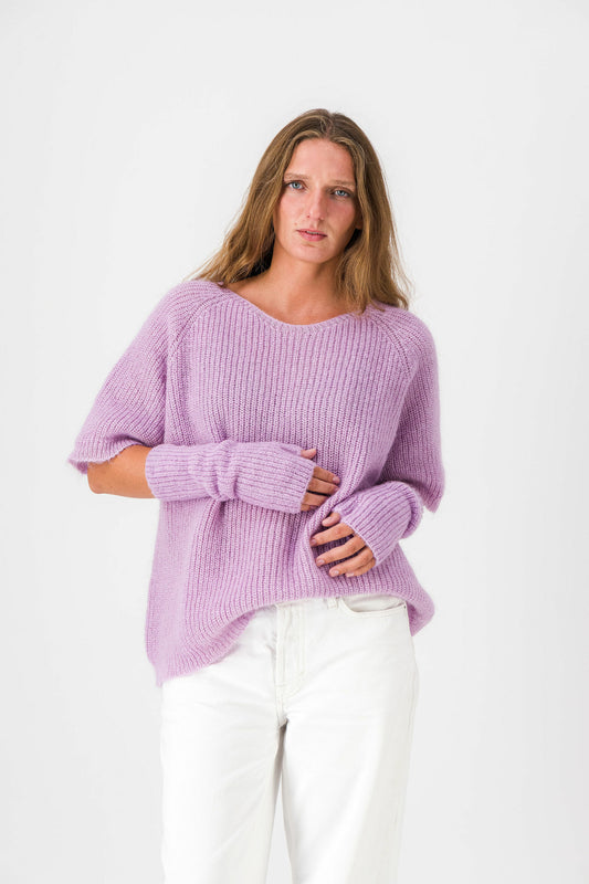 RÊVE - Mittens en mohair et soie