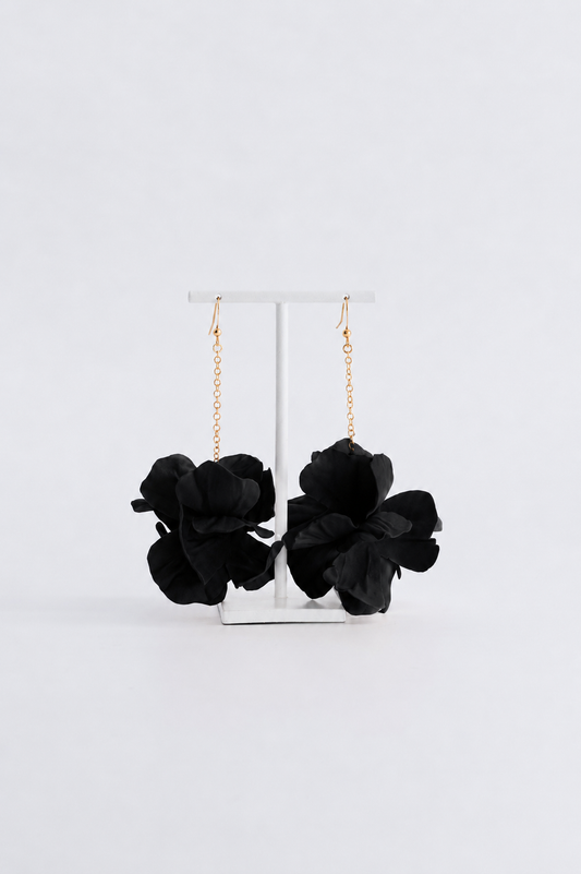 BOUCLES D'OREILLE FLEURS AKIKO - MEDIUM