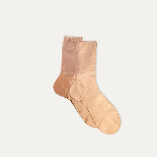 Chaussette en soie métallisée - Maria la Rosa