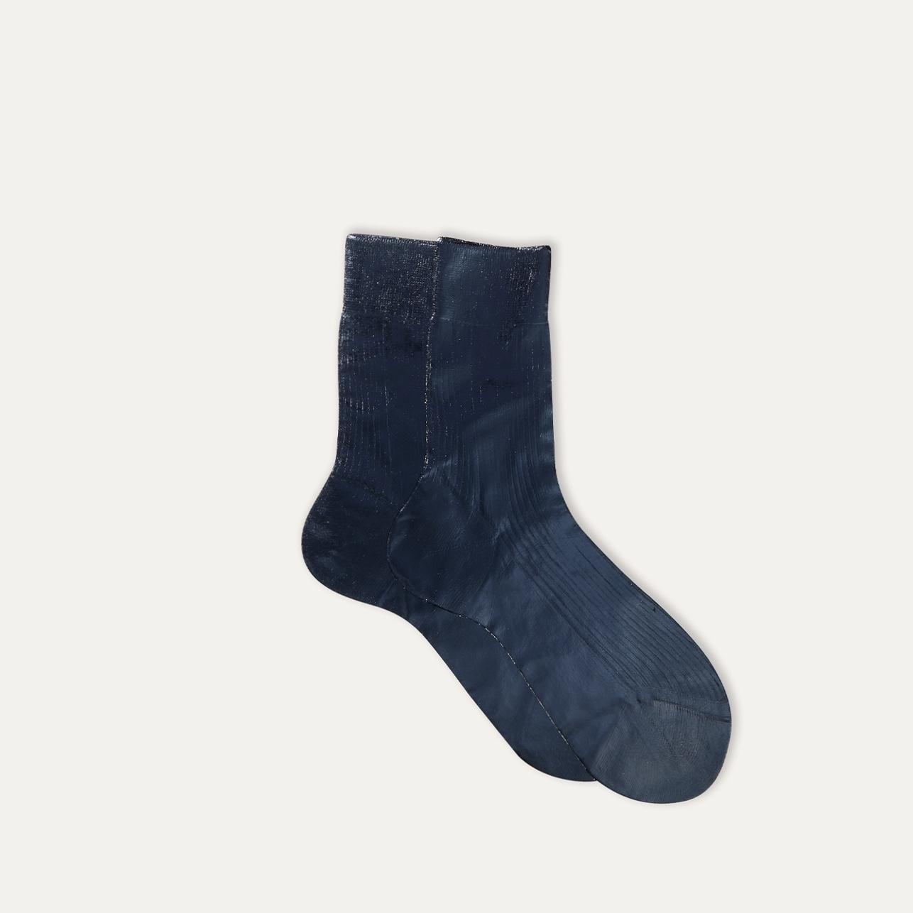 Chaussette en soie métallisée - Maria la Rosa