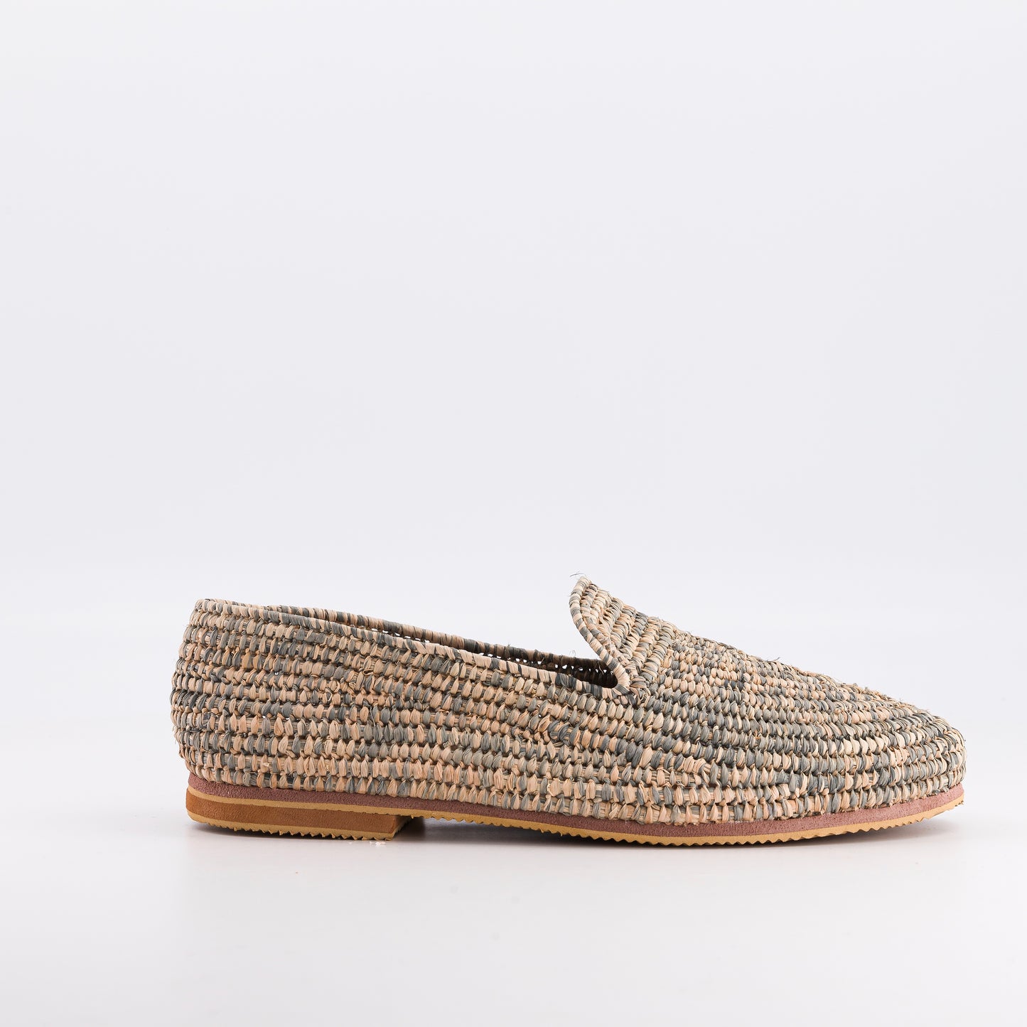 MOCASSINS EN RAPHIA