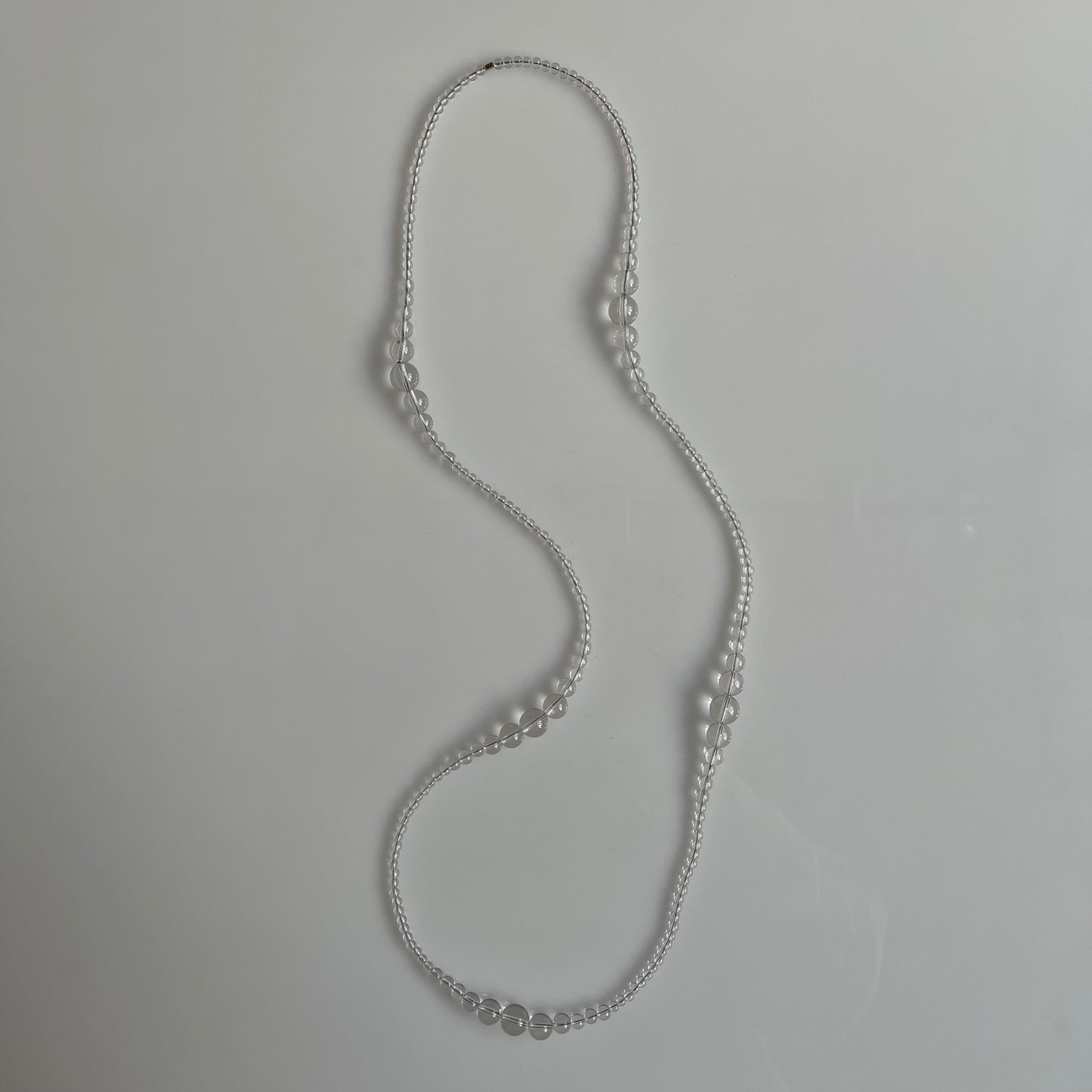 INTERVALLE - Collier de perles CRISTAL