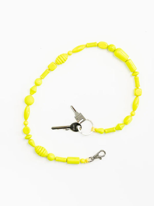 PORTE CLÉS À PERLES MIXTES - Ina Seifart