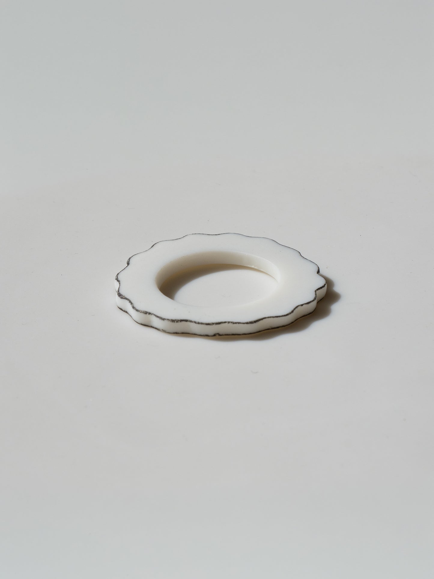HALO - Anneau de foulard WHITE