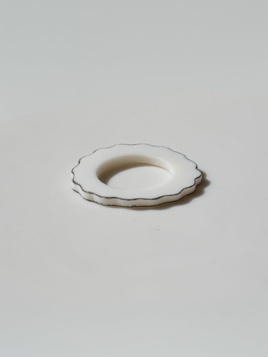 HALO - Anneau de foulard WHITE