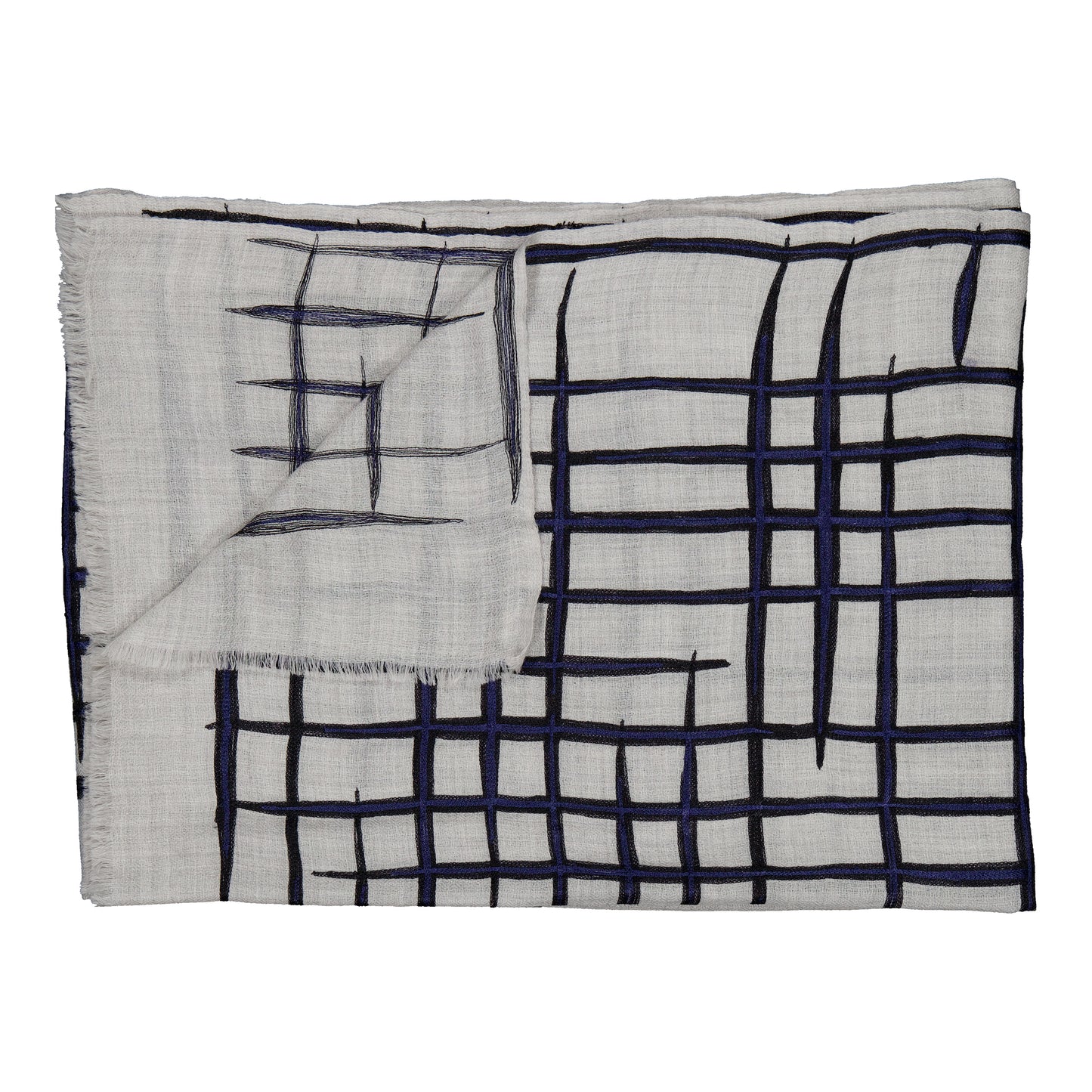 REPRISE - MERINO SCARF NAVY