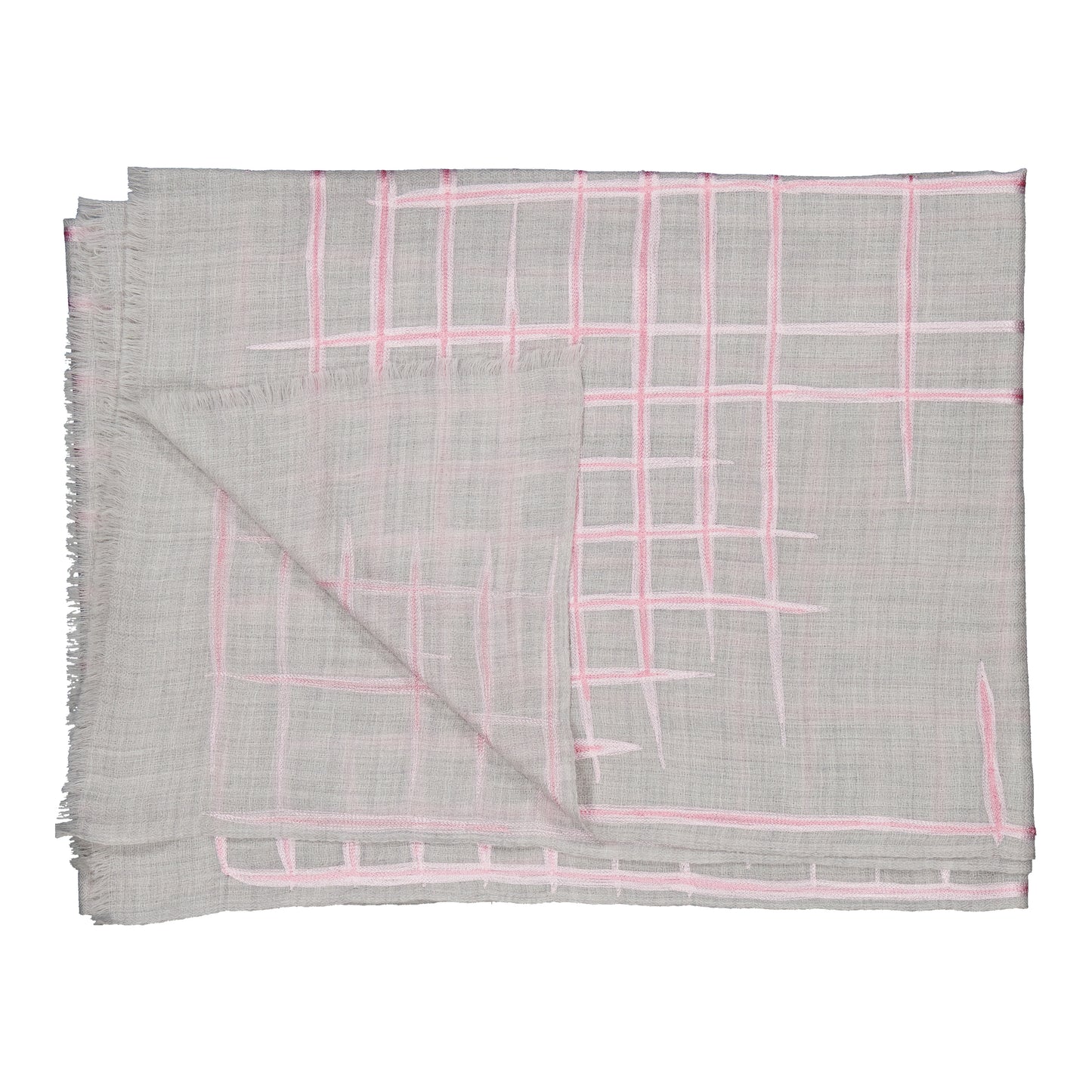 REPRISE - MERINO SCARF PINK