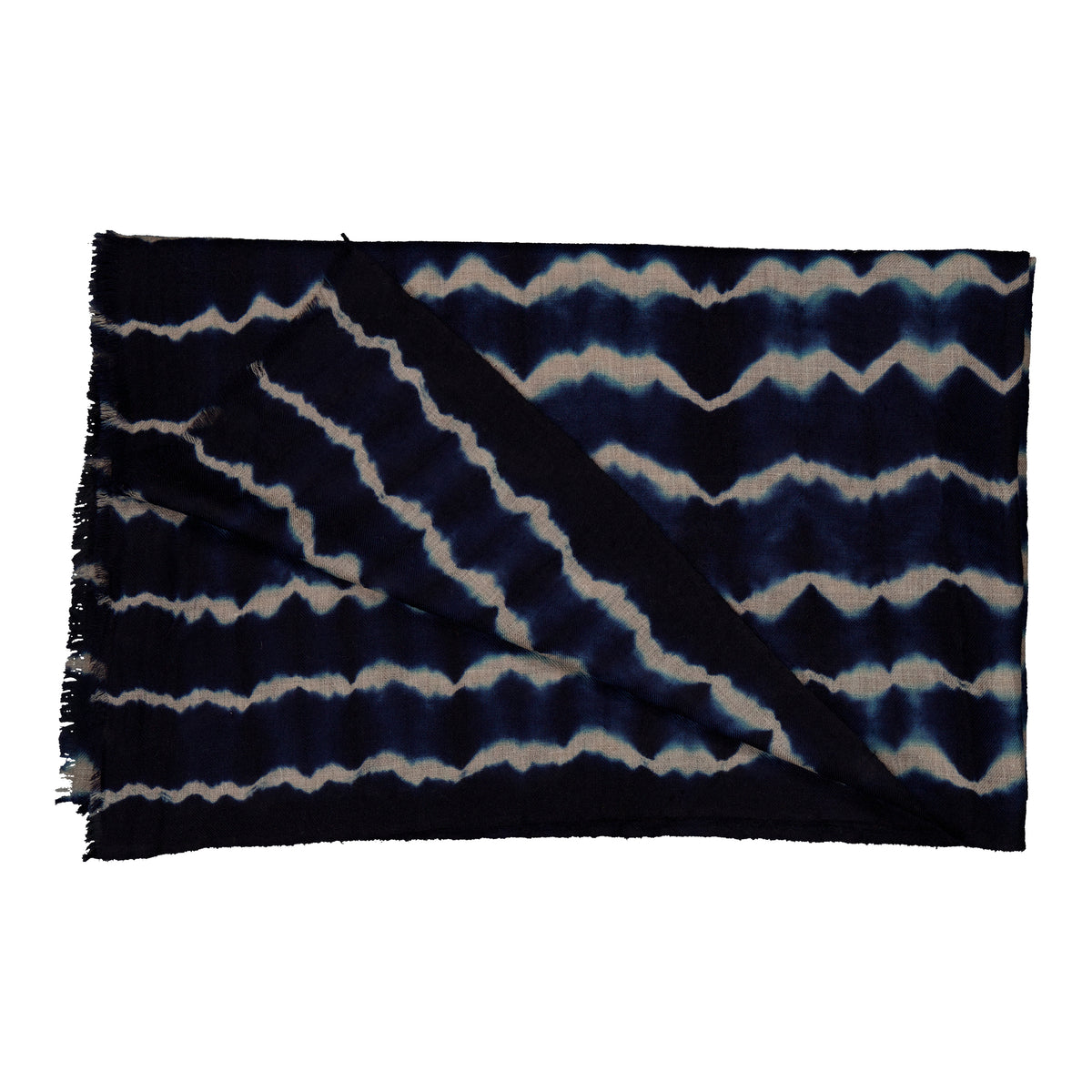 RIVE - shibori cashmere shawl