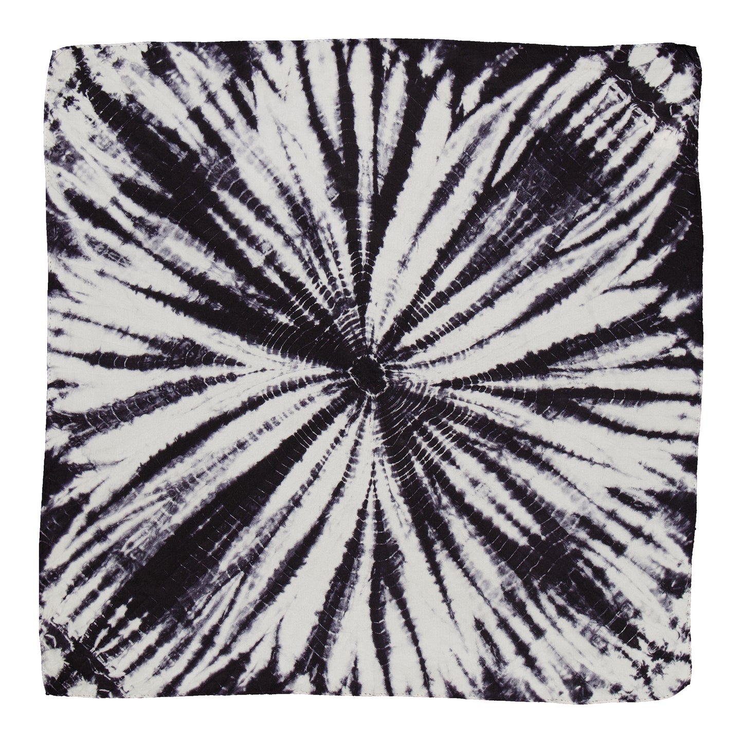 SILLAGE - SILK BANDANA BLACK & WHITE