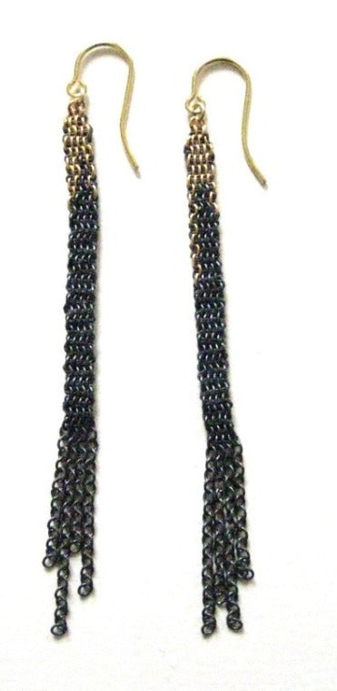 BO - 008.04 008.04 BG - 925 silver, ox, gold plated, silk, col. 339