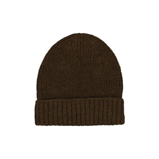 NEIGE - A cosy ribbed beanie OLIVE GREEN