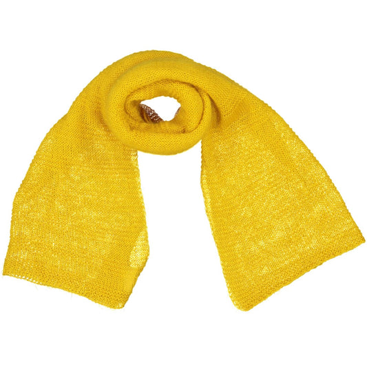 BRUME - a knitted scarf YELLOW POLLEN