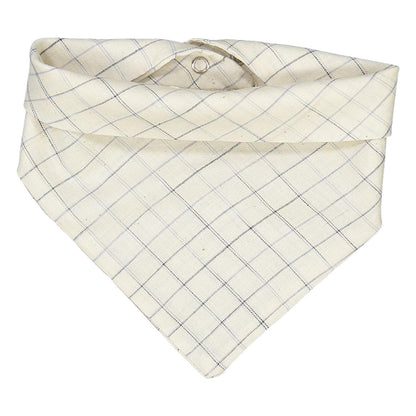 bandana in handwoven organic cotton MILLIMETRE