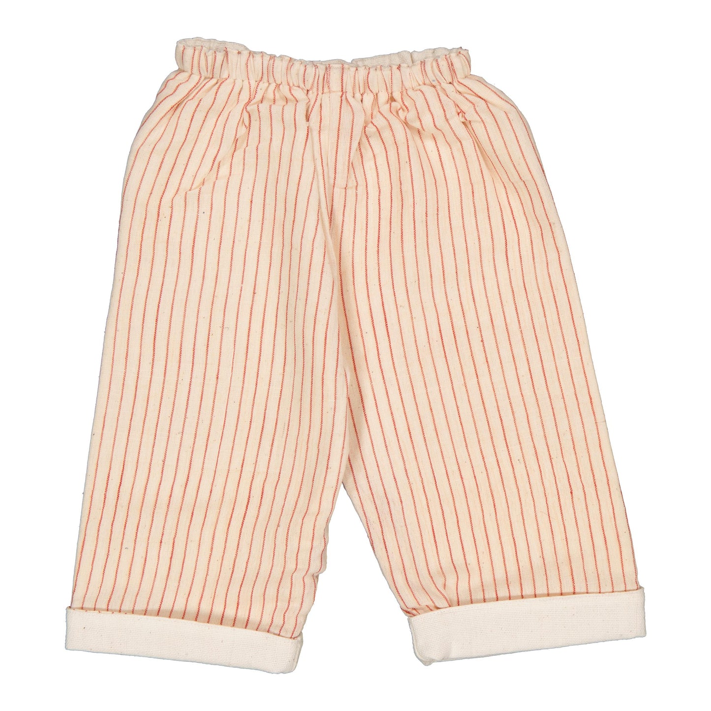 ISAURE - baby pants STRIPES -  RED