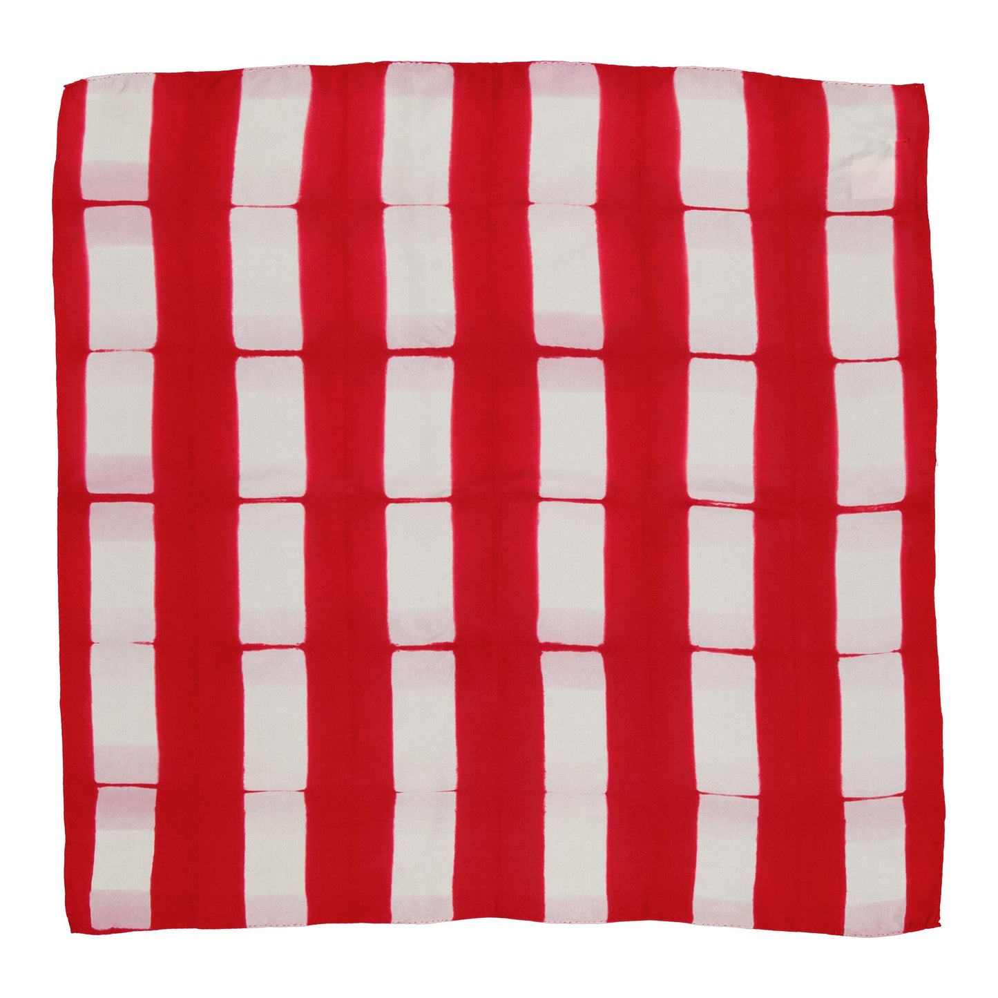 CHROMATIC - a silk bandana LILAC & RED