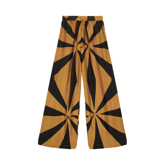 RADIEUX - Pantalon en soie